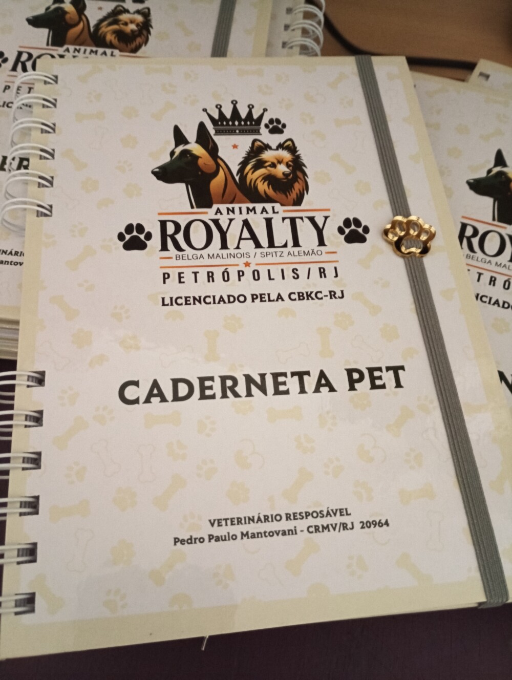 Caderneta vacinação pet