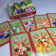 Jogo do mico e jogo da memória Grande 2 em 1 - Super Mario