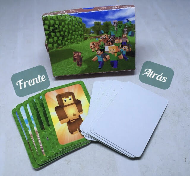 Mini jogo do mico e jogo da memoria 2 em 1 - Minecraft