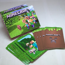 Jogo do mico e jogo da memória Grande 2 em 1 - Minecraft