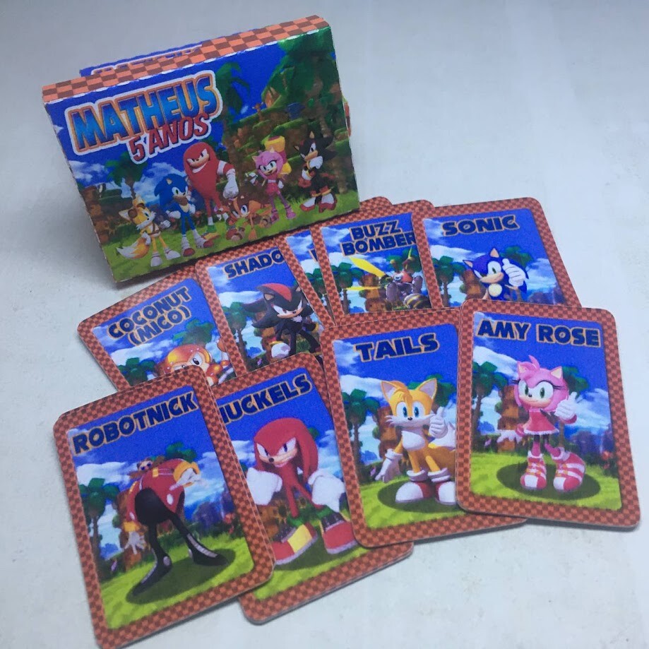 Mini jogo do mico e jogo da memoria 2 em 1 - Sonic