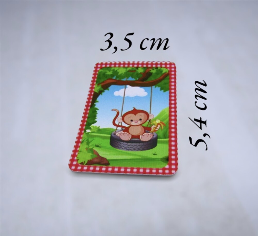 Mini jogo do mico e jogo da memoria 2 em 1 - Piquenique