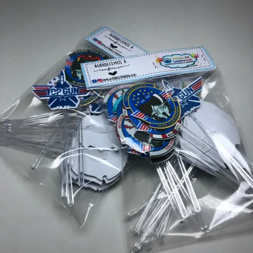 Topper de doce ou cupcake - unidade