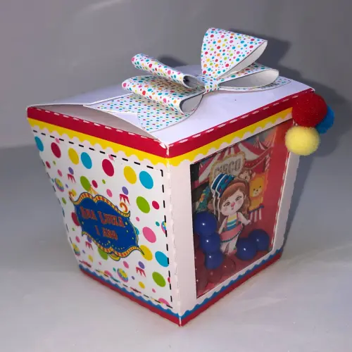 Caixa Chinesa Visor Luxo