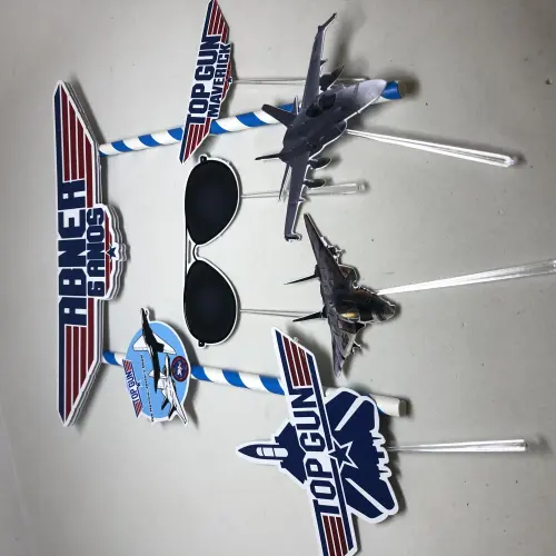 Topo de bolo em camadas