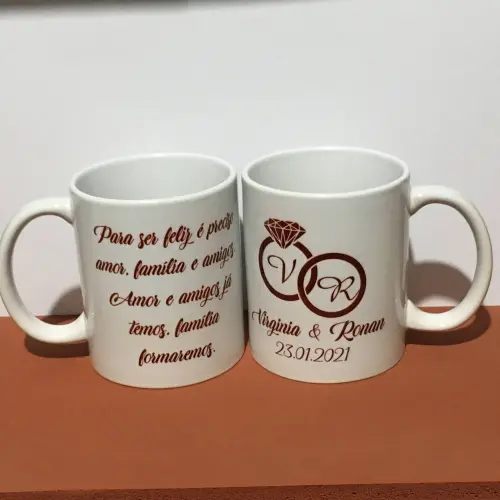 Caneca Personalizada - Noivado