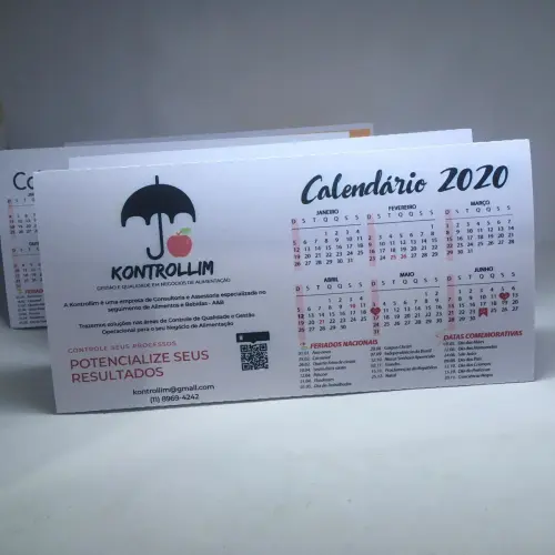 Calendário de mesa