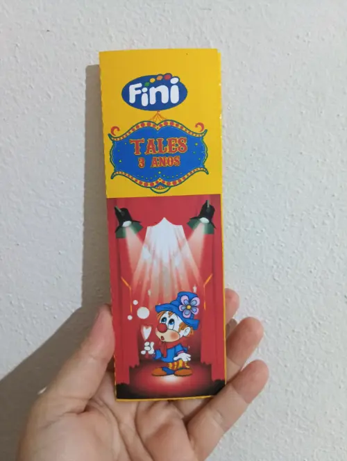 Embalagem para fini personalizado -