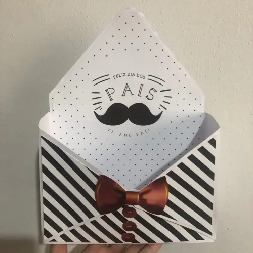 Caixa envelope - Dia dos namorados/Mães/Pais/Professor/Páscoa