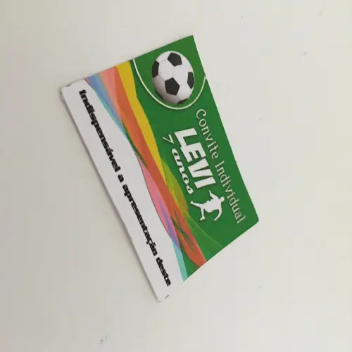 Convite individual - Futebol