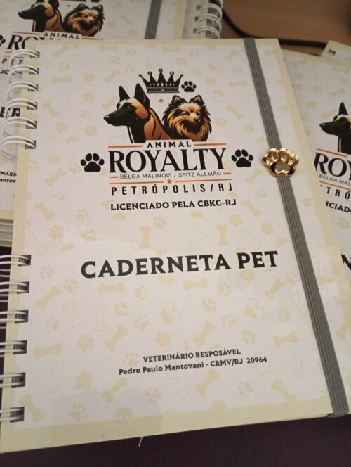 Caderneta vacinação pet