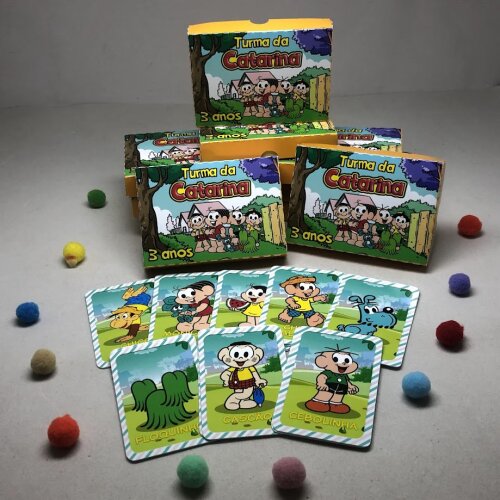 Mini jogo do mico e jogo da memoria 2 em 1 - Monica