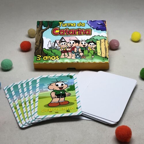 Mini jogo do mico e jogo da memoria 2 em 1 - Monica