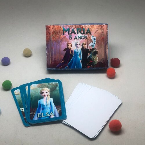 Mini jogo do mico e jogo da memoria 2 em 1 - Frozen filme