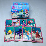 Mini jogo do mico e jogo da memoria 2 em 1 - Pequena sereia