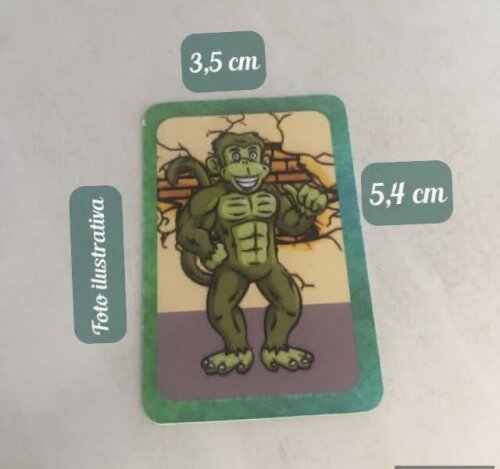 Mini jogo do mico e jogo da memoria 2 em 1 - Hulk