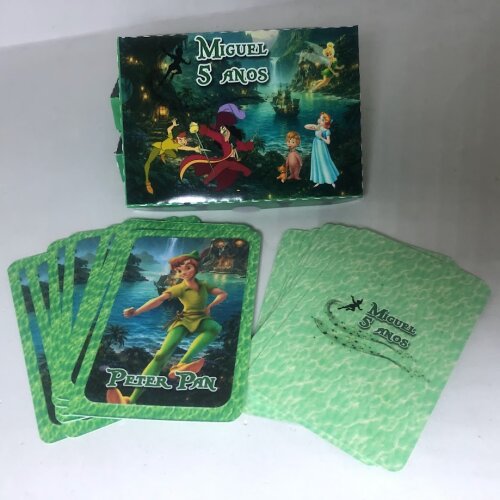 Jogo do mico e jogo da memória Grande 2 em 1 - Peter pan