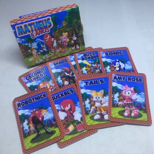 Mini jogo do mico e jogo da memoria 2 em 1 - Sonic
