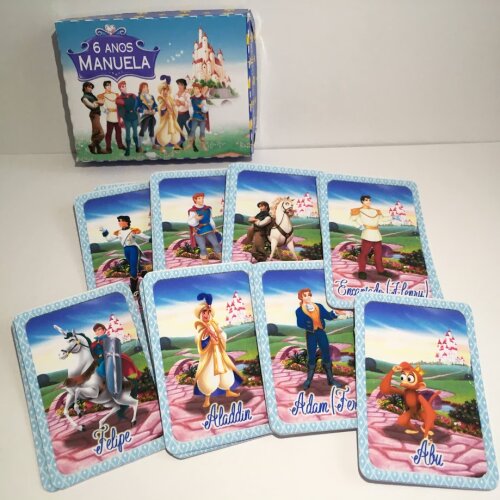 Mini jogo do mico e jogo da memoria 2 em 1 - Principes ou Princes