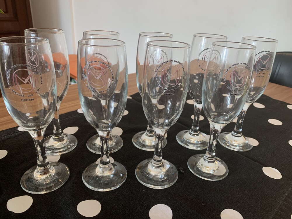Taças em vidro ou cristal