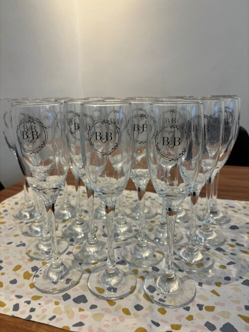 Taças em vidro ou cristal
