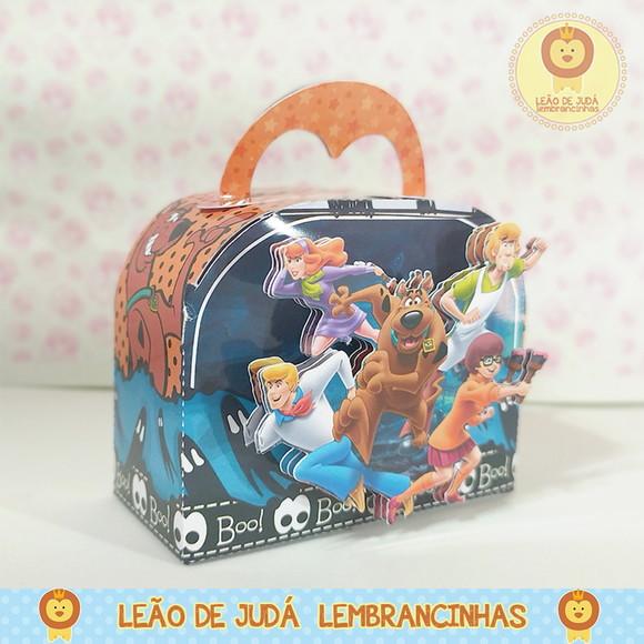 Caixinha para festa tema scooby doo