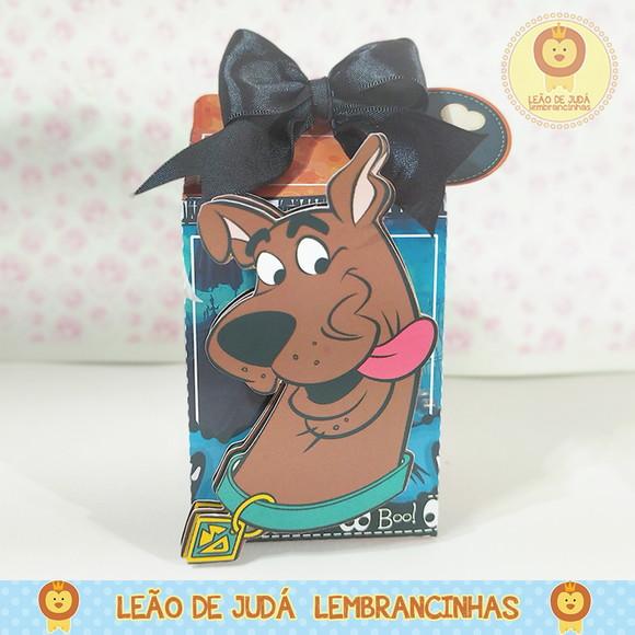 Caixinha para festa tema scooby doo
