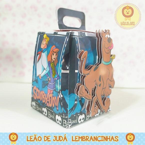 Caixinha para festa tema scooby doo