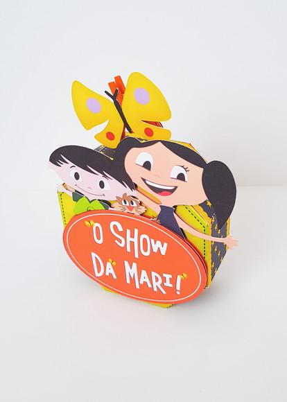 Caixinha para festa tema show da luna
