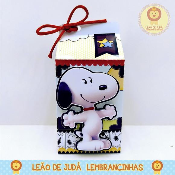 Caixinha para festa tema snoopy