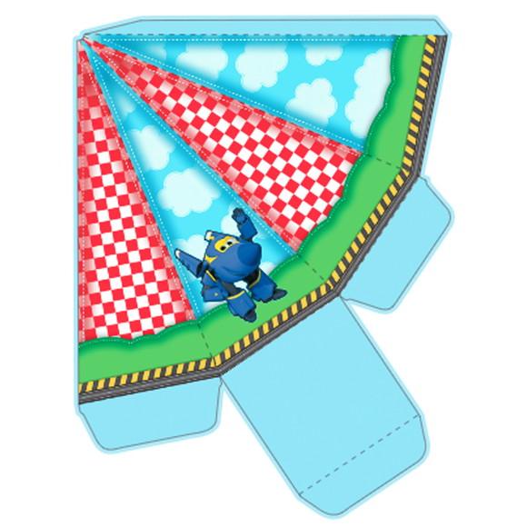 Caixinha para Festa Tema Super Wings