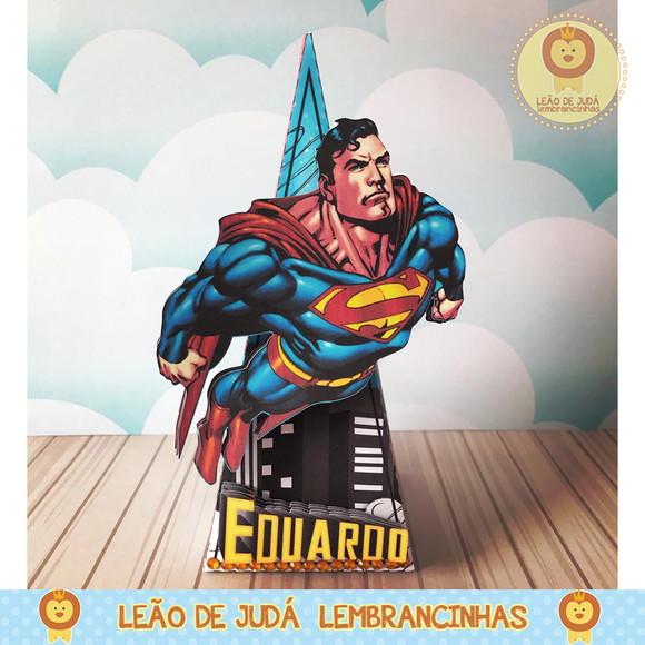Caixinha para festa tema superman
