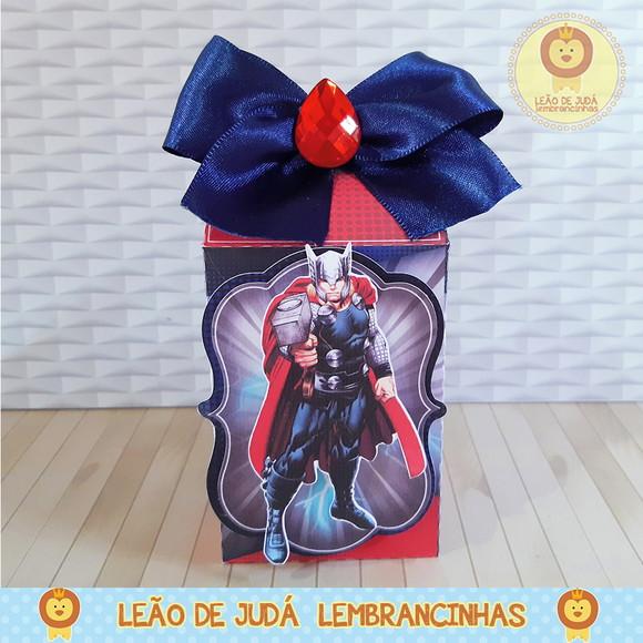 Caixinha para Festa Tema Thor