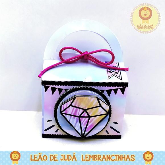 Caixinha para festa tema tie dye