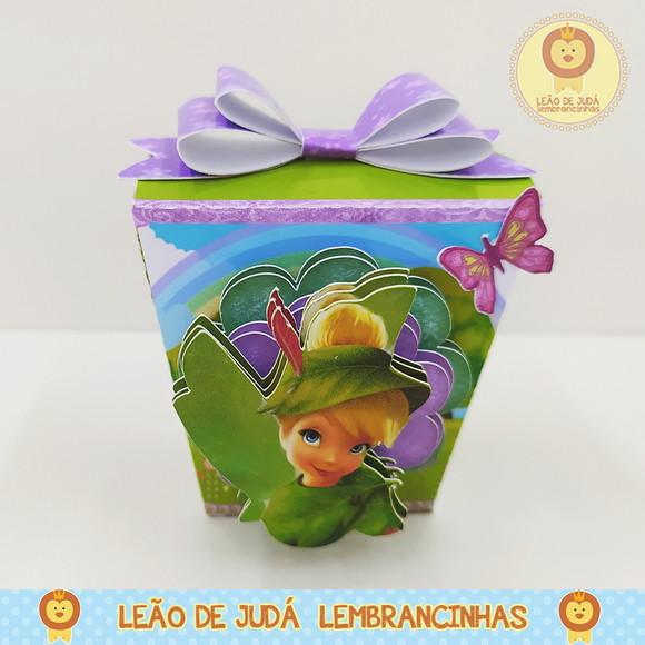 Caixinha para festa tema tinkerbell