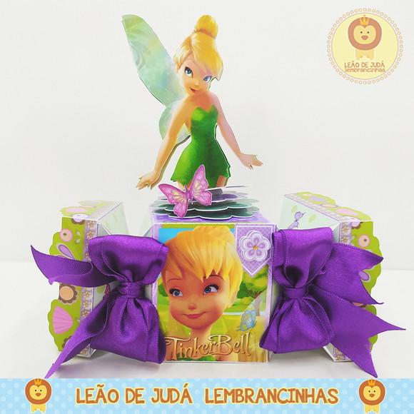 Caixinha para festa tema tinkerbell