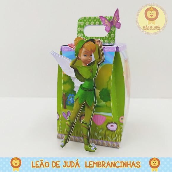Caixinha para festa tema tinkerbell