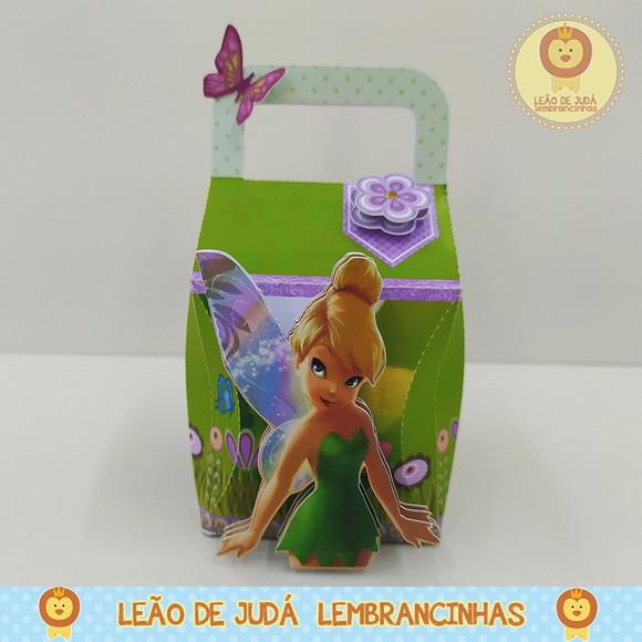Caixinha para festa tema tinkerbell