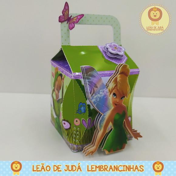 Caixinha para festa tema tinkerbell