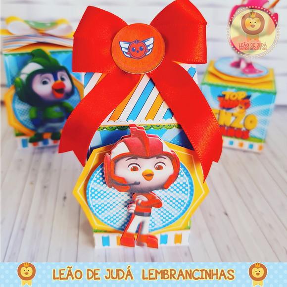 Caixinha para festa tema top wing