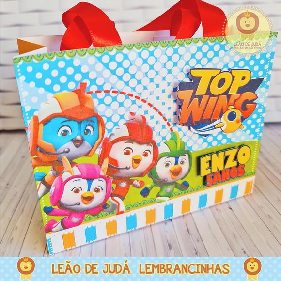 Caixinha para festa tema top wing