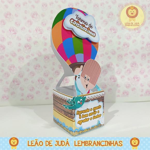 Caixinha para festa tema turma do cristãozinho