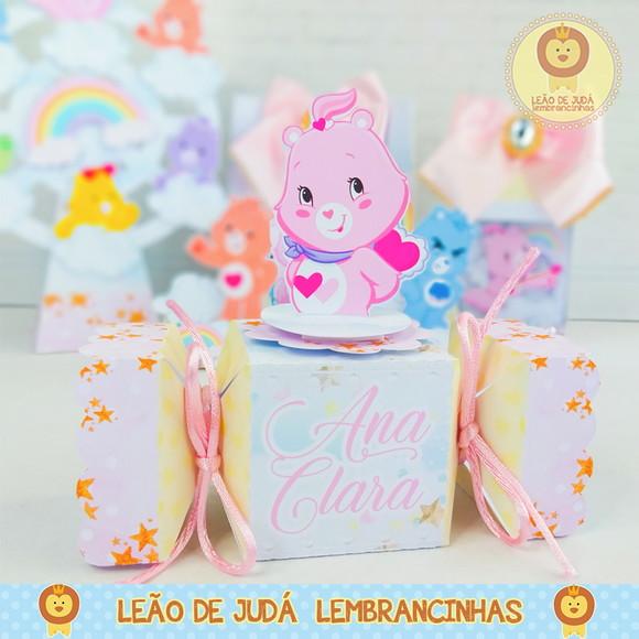 Caixinha para festa tema ursinhos carinhosos