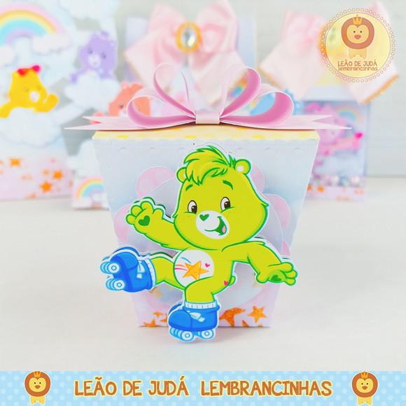 Caixinha para festa tema ursinhos carinhosos