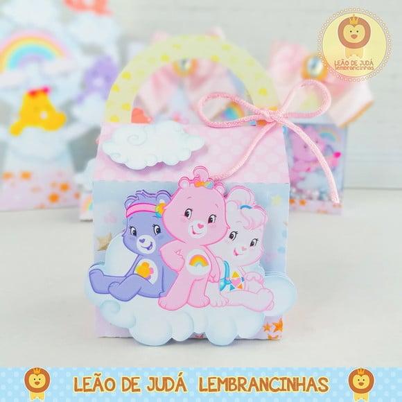 Caixinha para Festa Tema Ursinhos Carinhosos