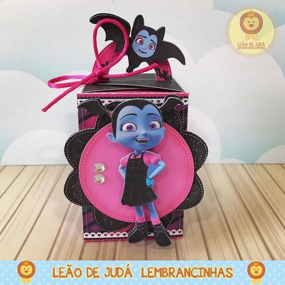 Caixinha para festa tema vampirina
