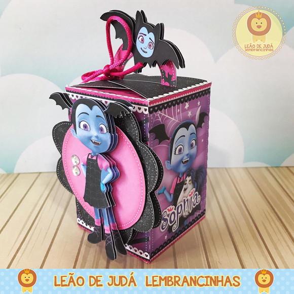 Caixinha para festa tema vampirina