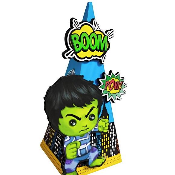 Caixinha para Festa Tema Vingadores