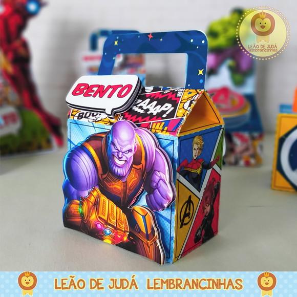 Caixinha Para Festa Tema Vingadores