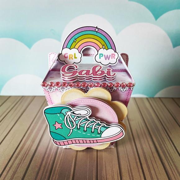 Caixinha para festa tema vsco girl